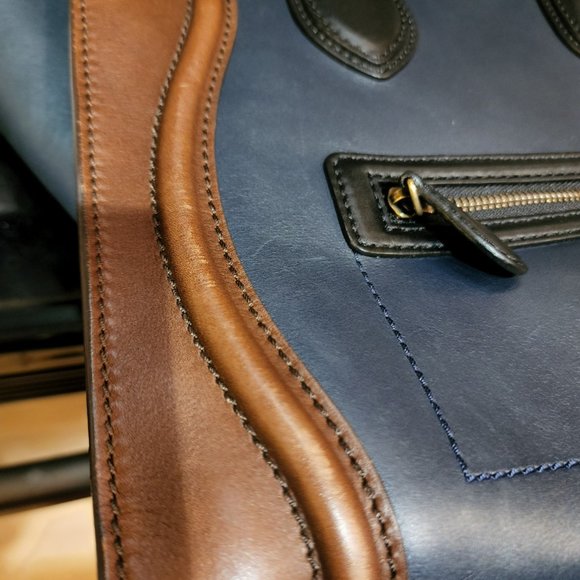 CELINE MINI PHANTOM LUGGAGE TOTE BAG - Picture 6 of 11